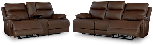 VonRyan Power Reclining Sofa and Loveseat