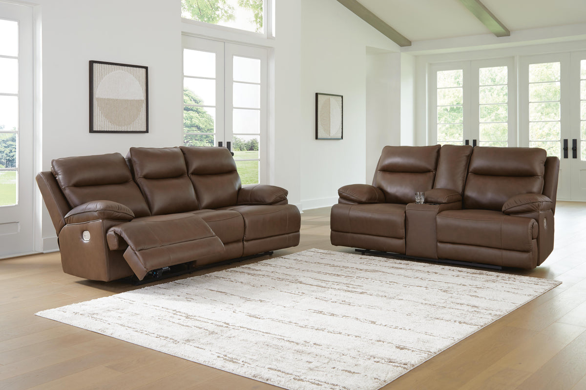 VonRyan Power Reclining Sofa and Loveseat