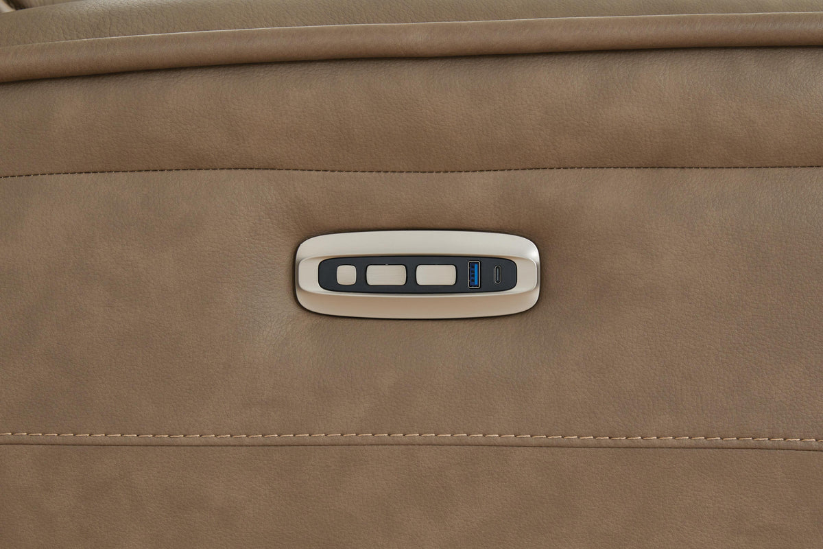 Glencroft Power Reclining Loveseat with Console
