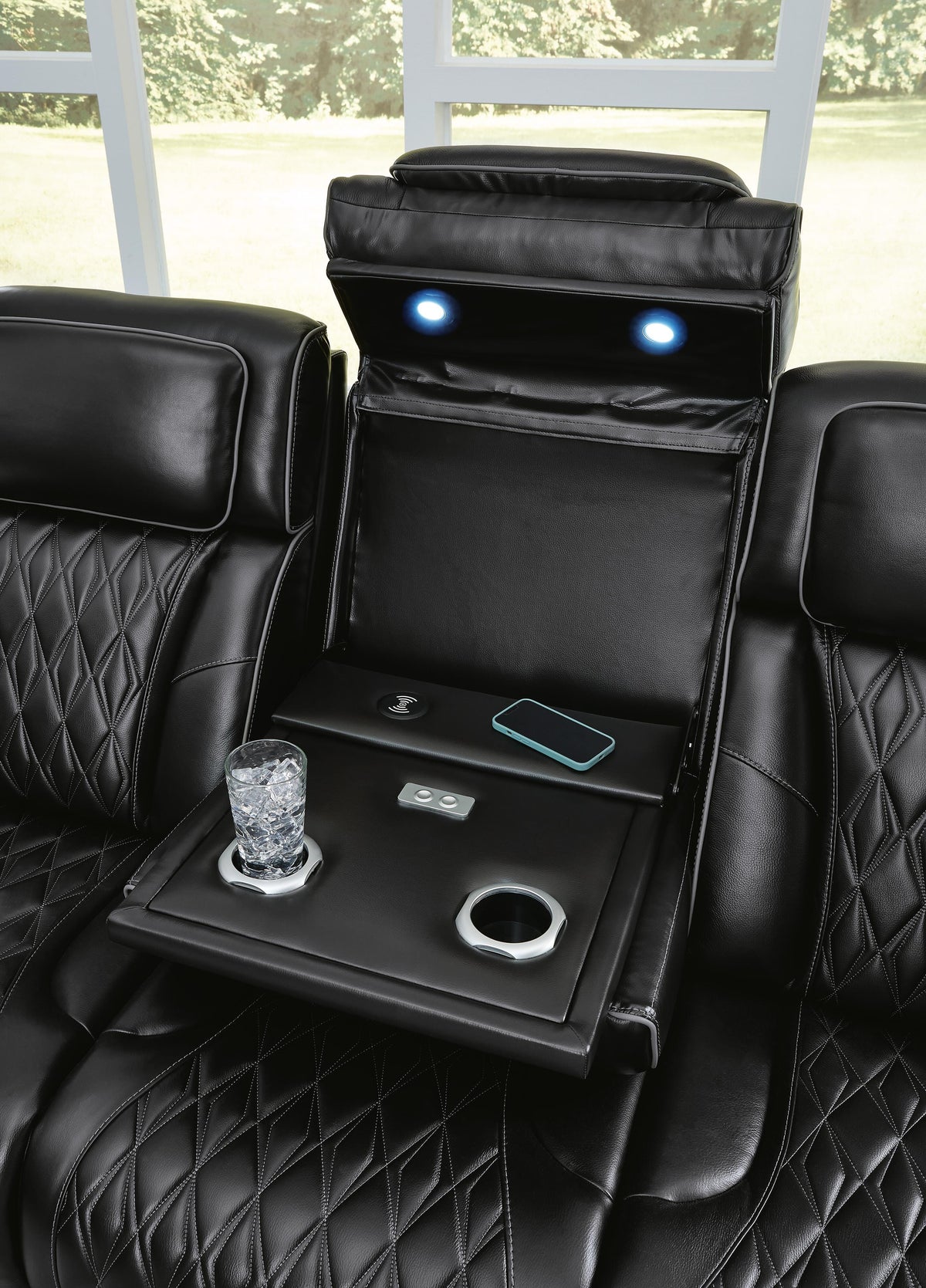 Boyington Power Reclining Sofa and Loveseat