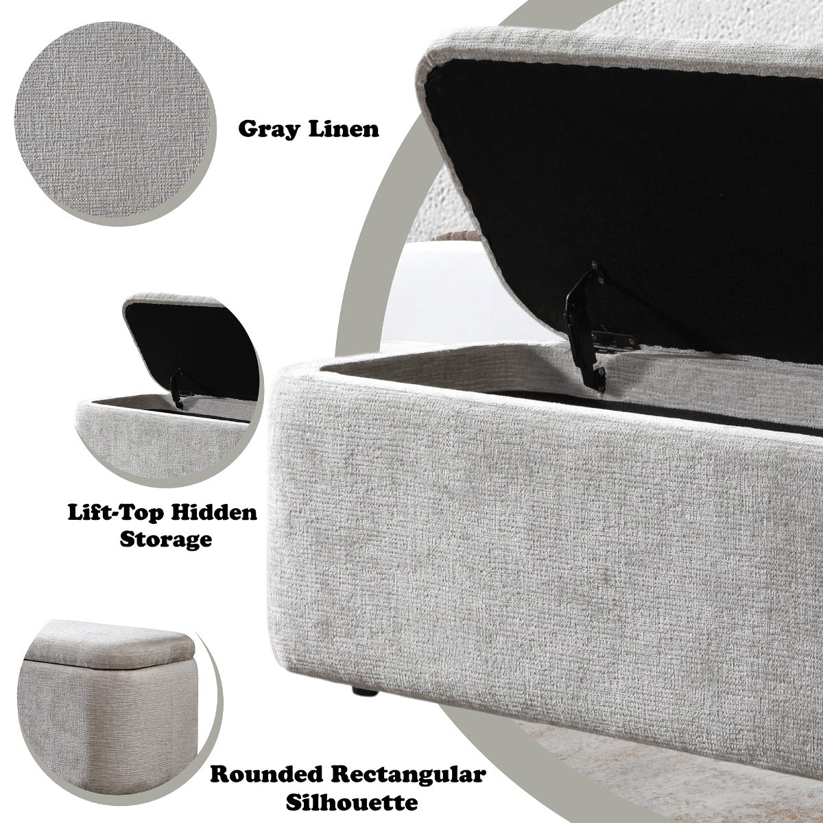 Orane Bench w/Storage