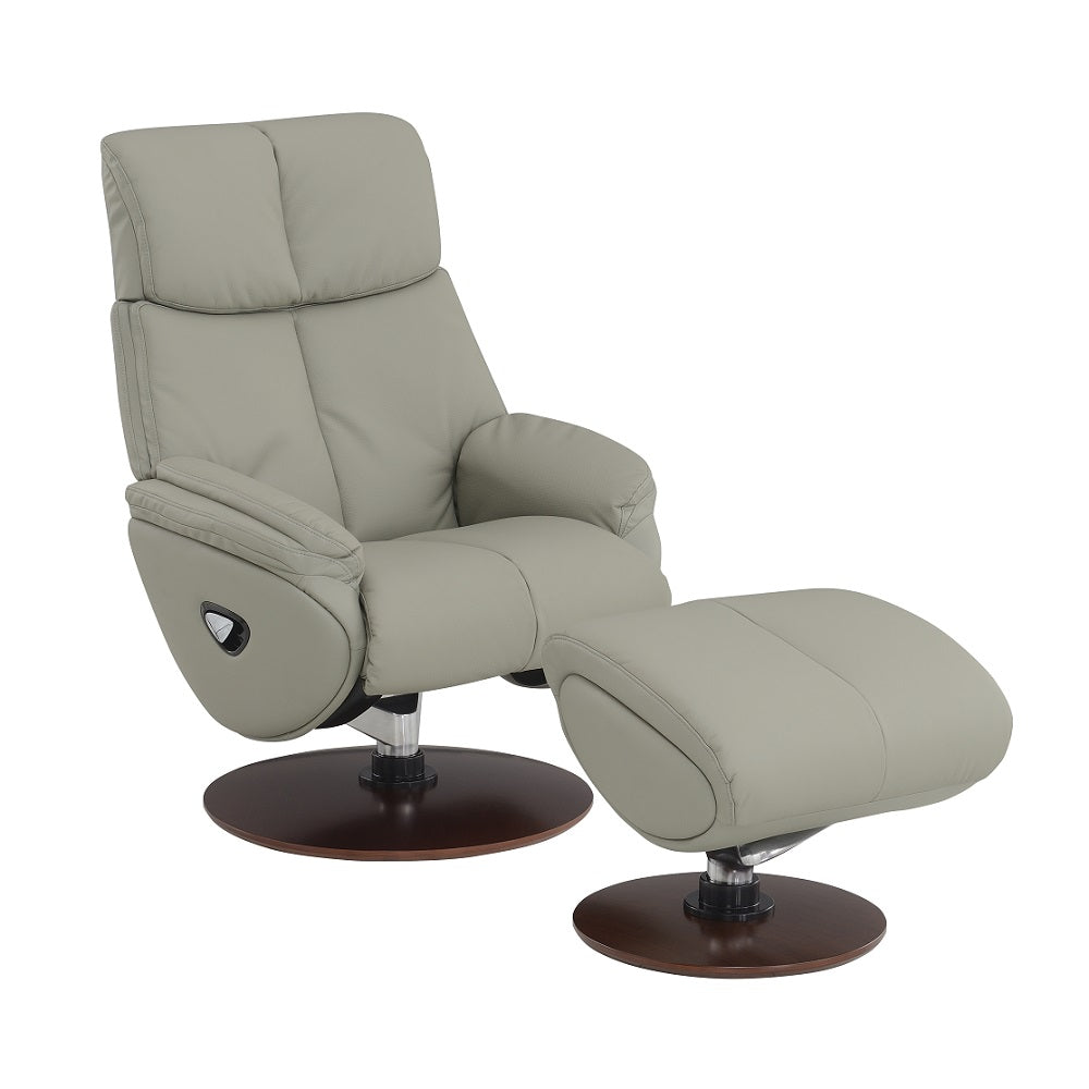 Kandoro Accent Chair w/Swivel & Ottoman