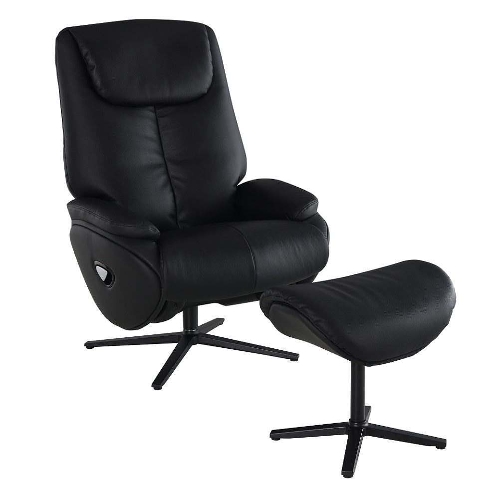 Labonita Accent Chair w/Swivel & Ottoman