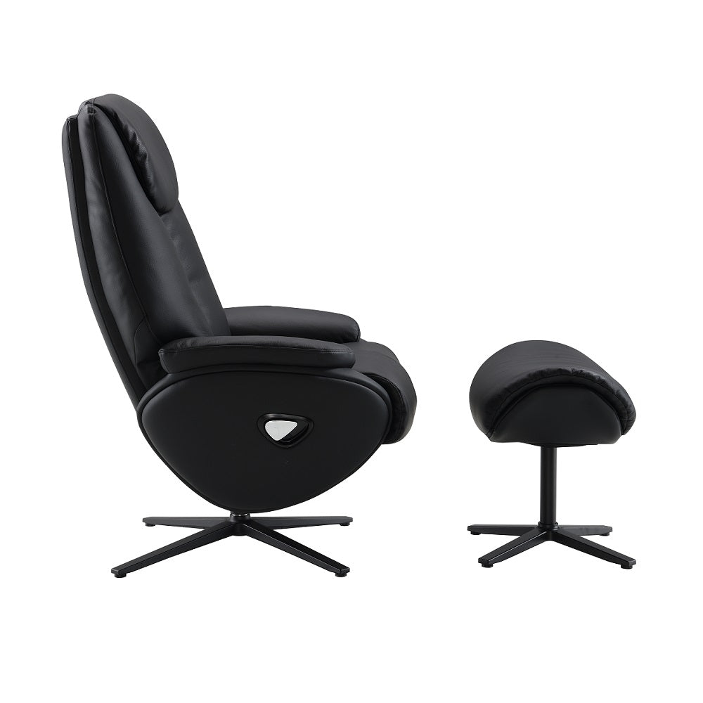 Labonita Accent Chair w/Swivel & Ottoman