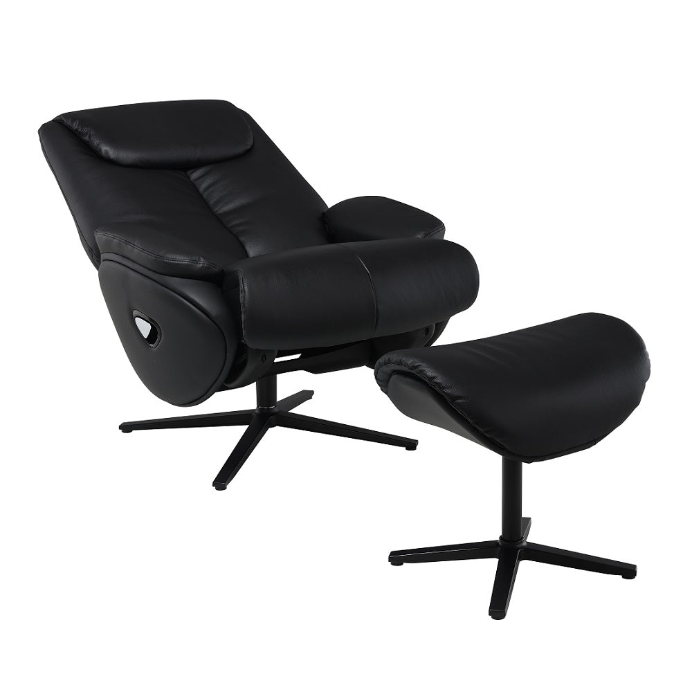 Labonita Accent Chair w/Swivel & Ottoman