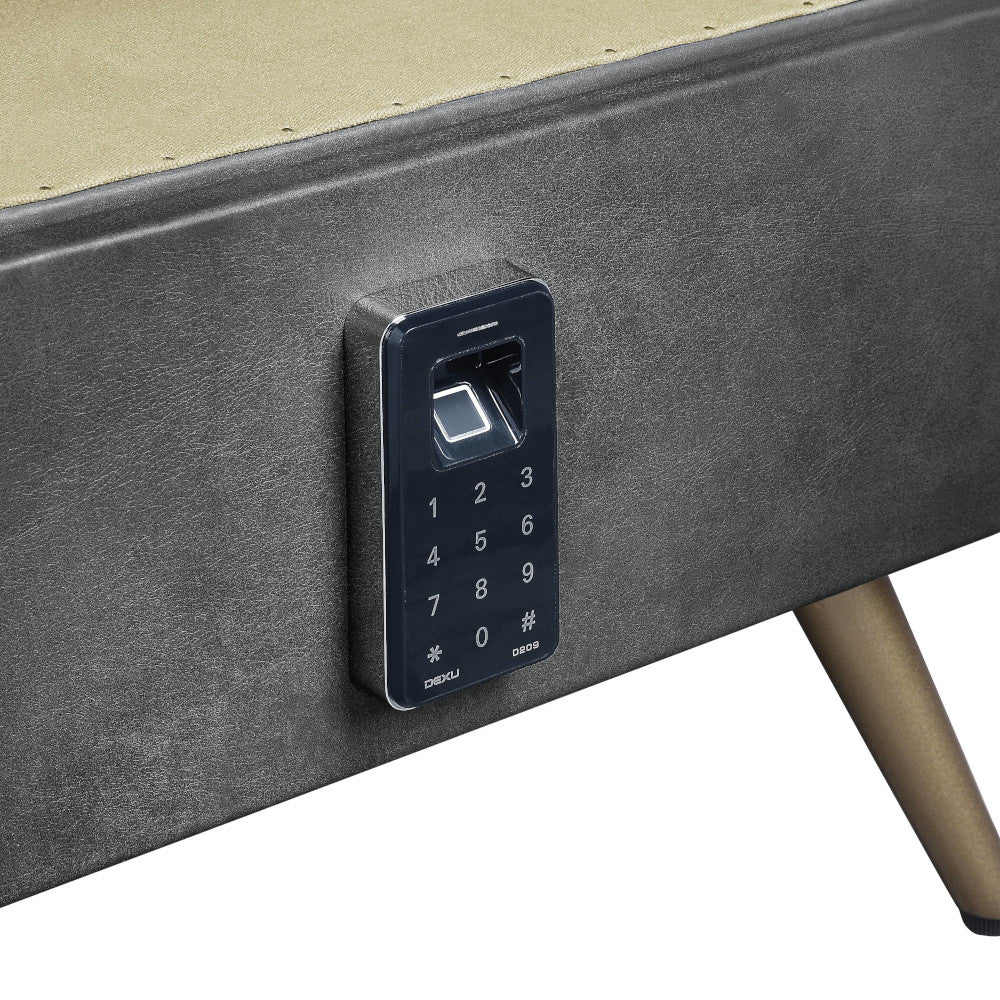 Doris Nightstand w/USB Port & Electric Lock