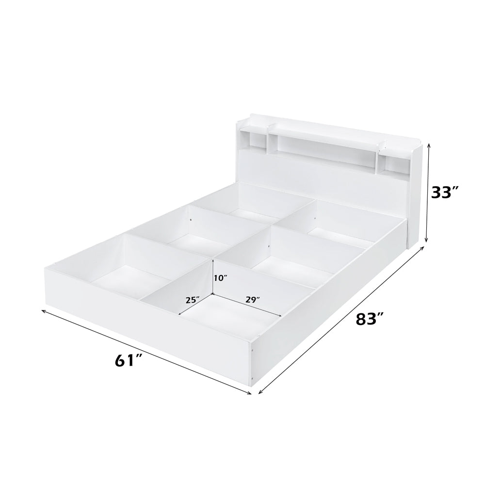 Perse Queen Bed w/Storage