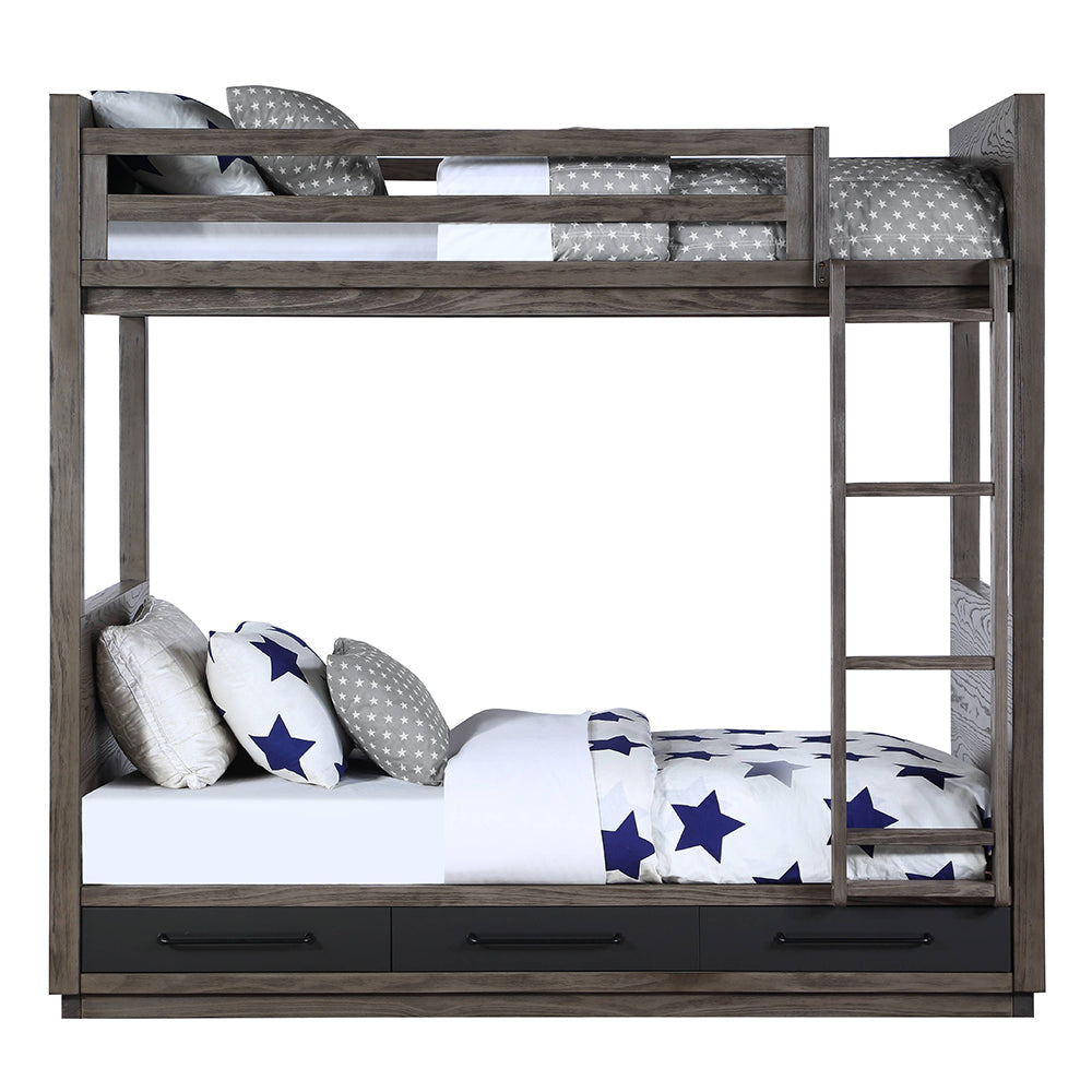 Estevon Bunk Bed (T/T) w/Storage