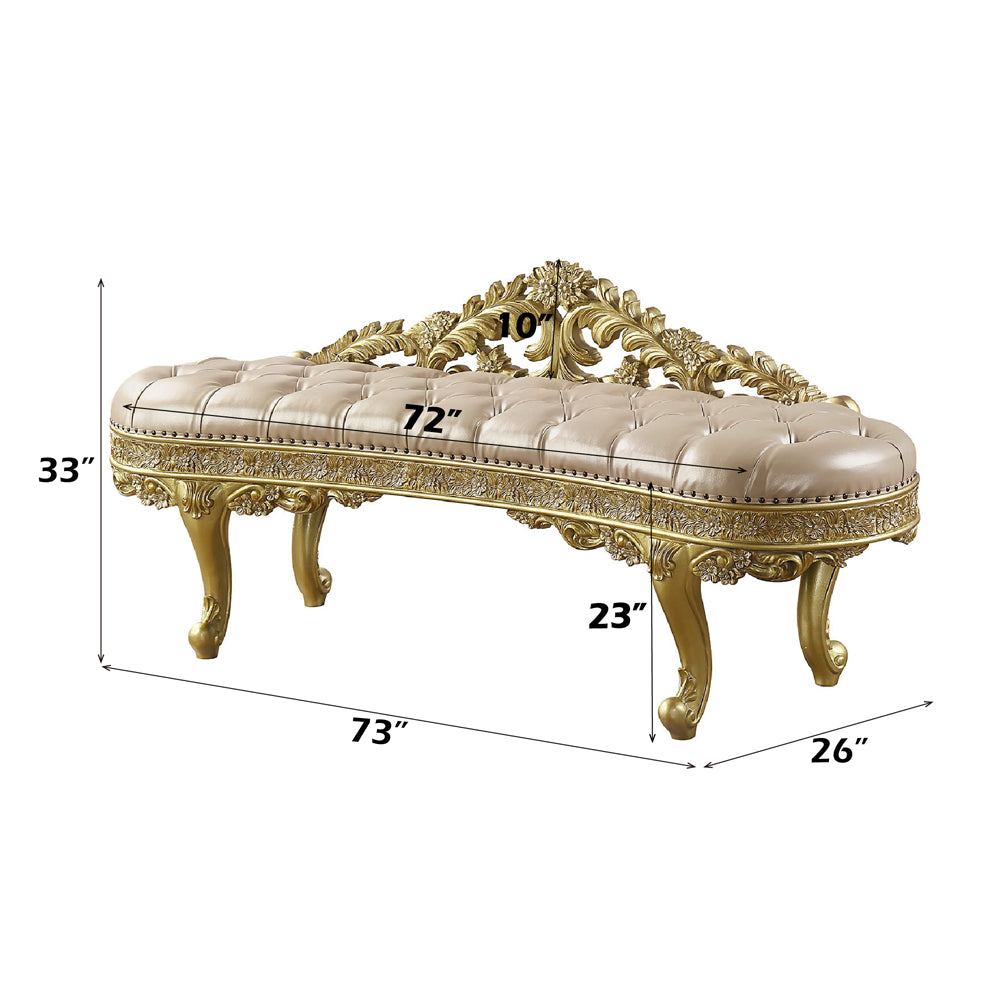 Cabriole Bench