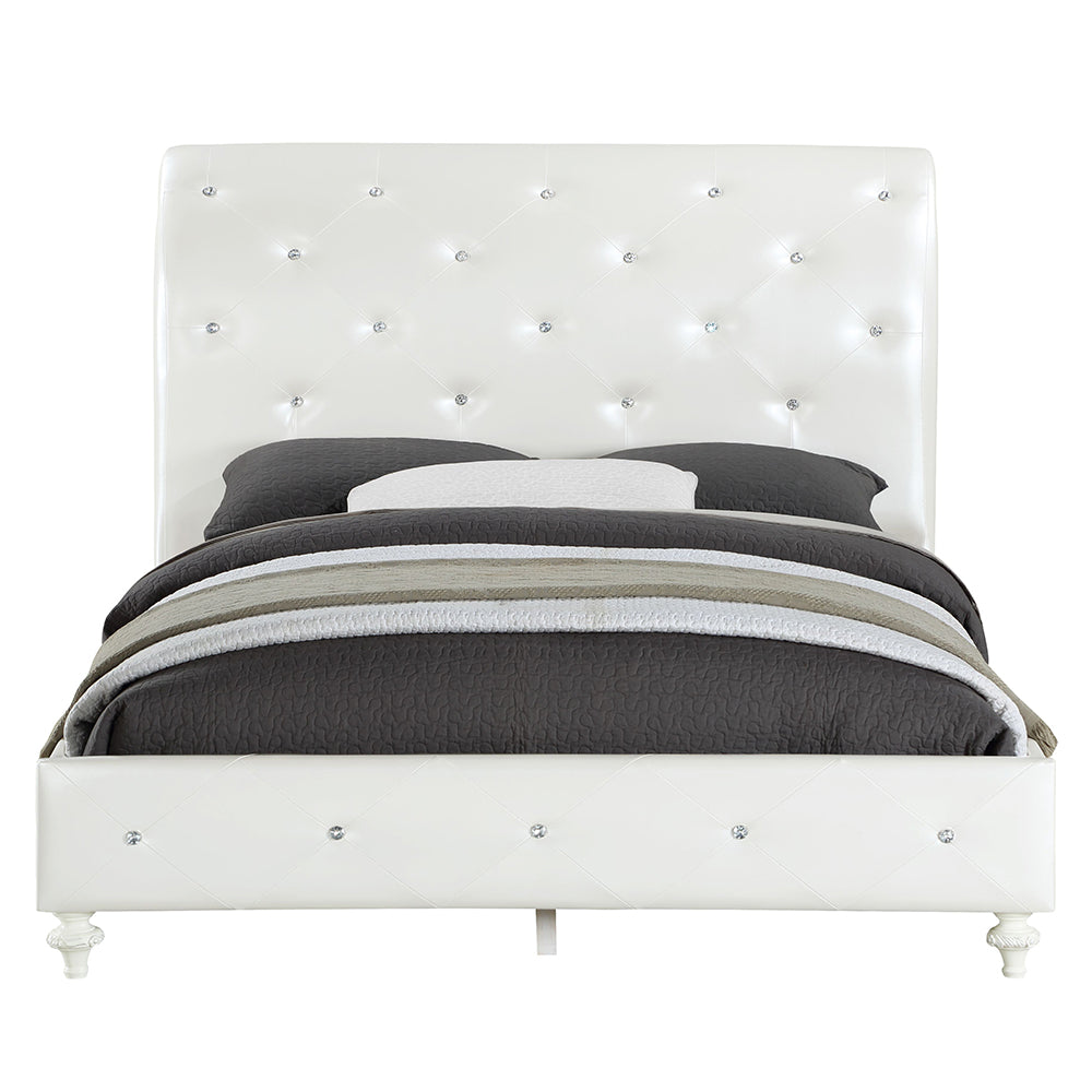 Dorothy Full Bed (Padded Sleigh)