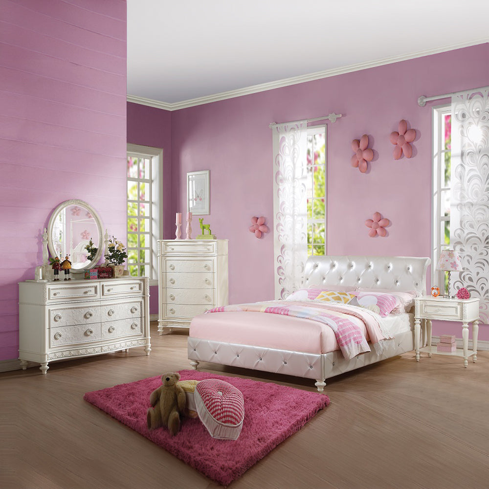 Dorothy Twin Bed (Padded Sleigh)