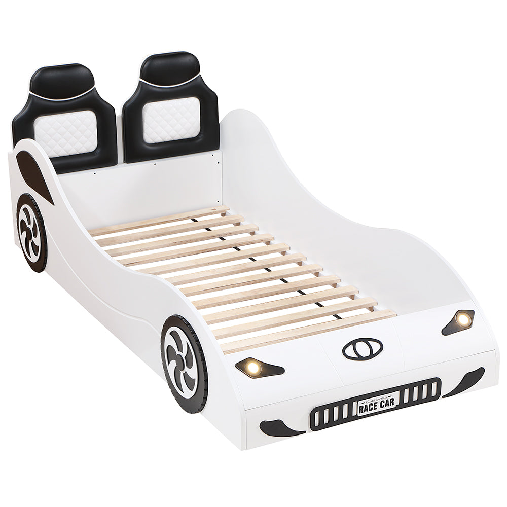 Colen Twin Car Bed w/LED