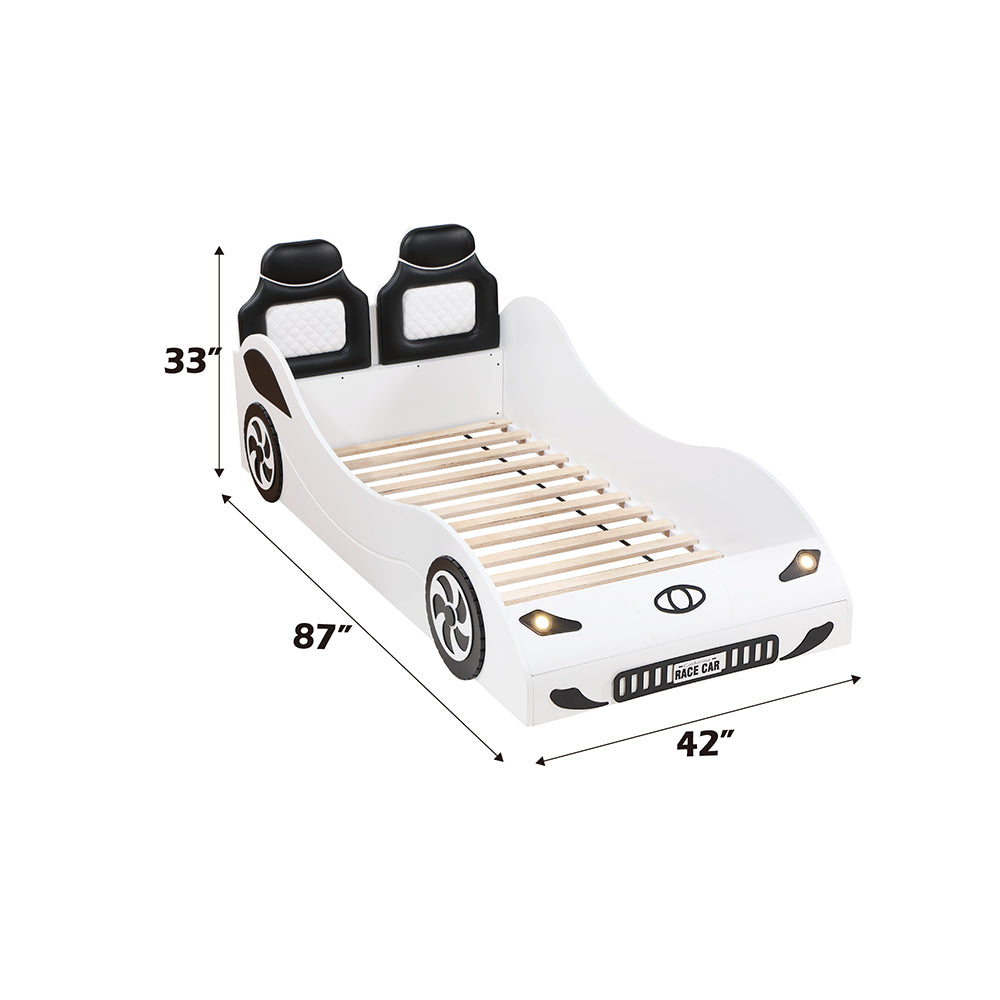 Colen Twin Car Bed w/LED
