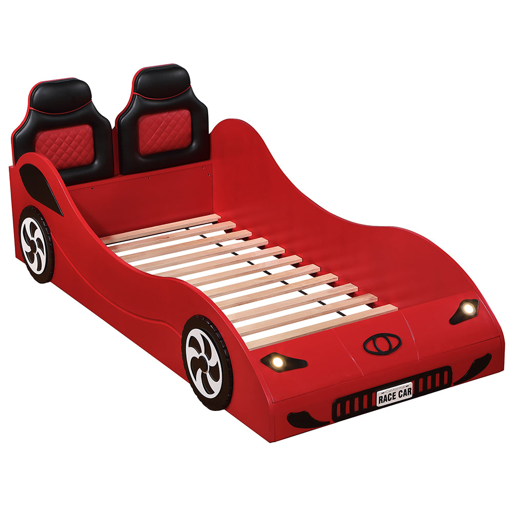 Colen Twin Car Bed w/LED