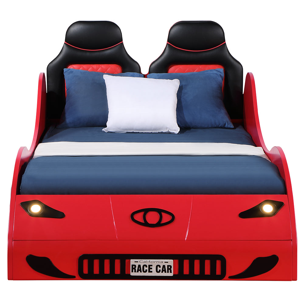 Colen Twin Car Bed w/LED