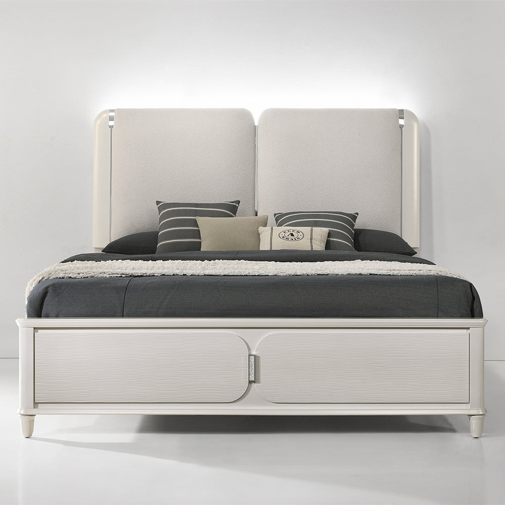 Laveda Eastern King Bed w/LED