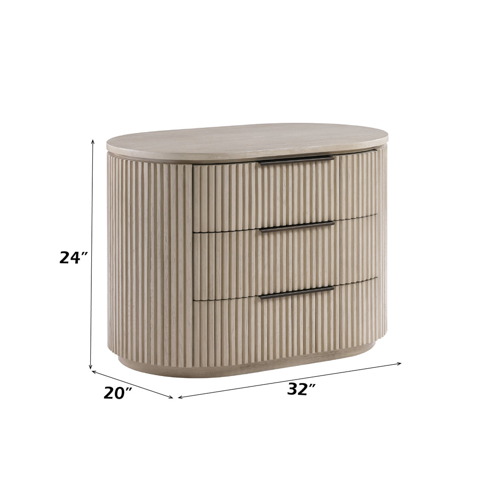 Leanna Nightstand w/USB Port