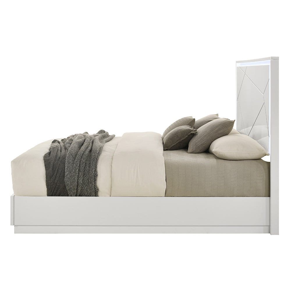Esther Eastern King Bed w/LED