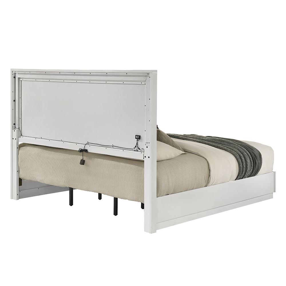 Esther Eastern King Bed w/LED