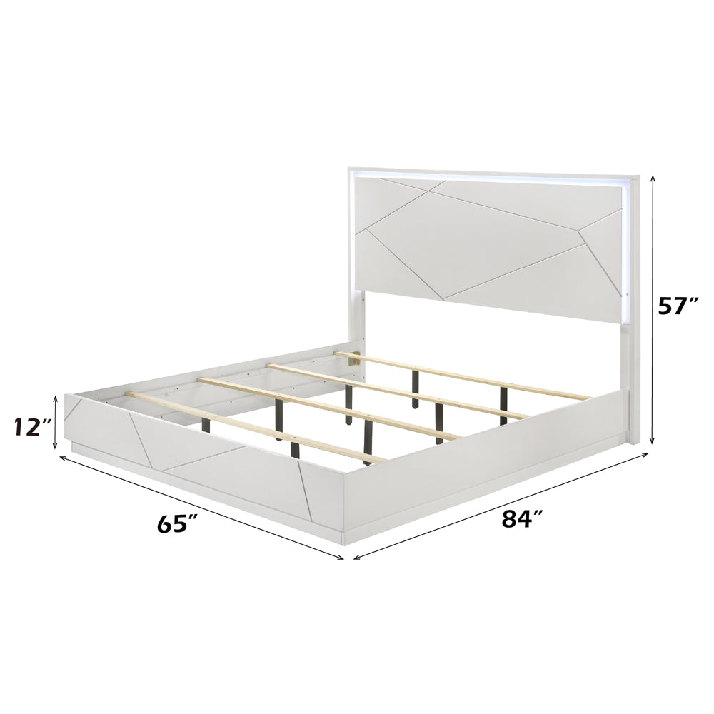 Esther Queen Bed w/LED