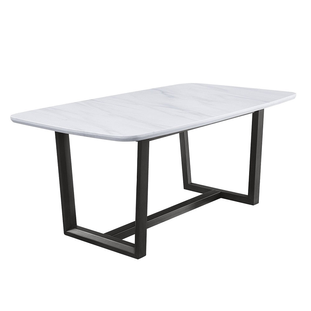 Madan Dining Table w/Natrual Marble Top