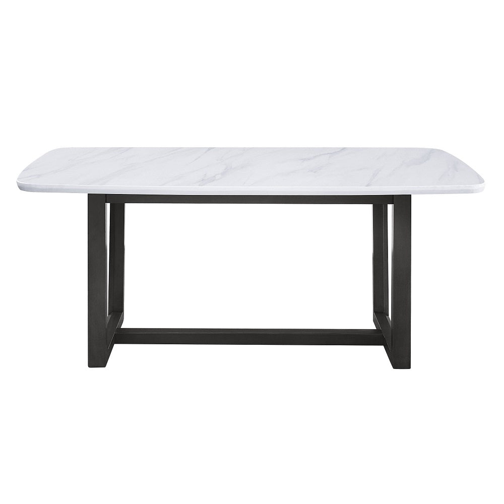 Madan Dining Table w/Natrual Marble Top