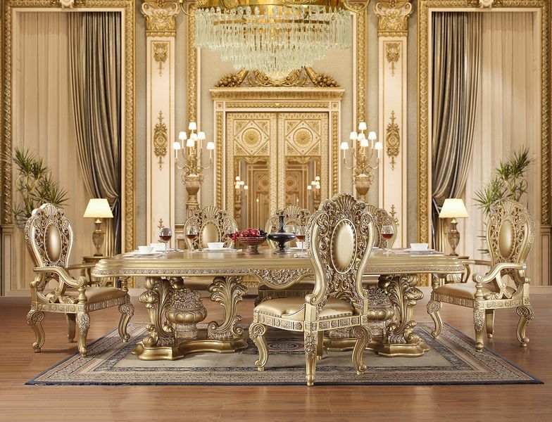 Seville Dining Table w/Pedestal Base