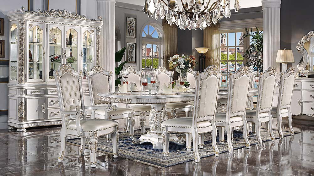 Vendome Dining Table w/Pedestal Base
