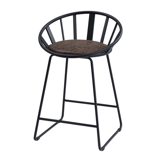 Zudora Counter Height Chair (Set-2)