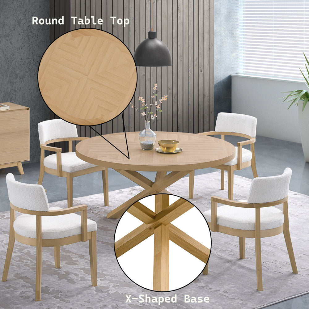 Kasem Round Dining Table