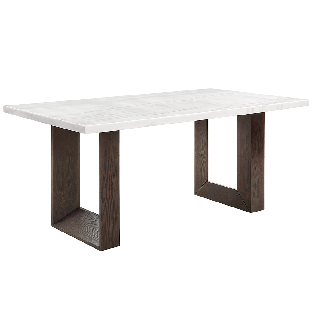 Edwyn Dining Table w/Natrual Marble Top