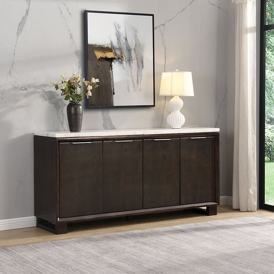 Edwyn Server w/Natrual Marble Top
