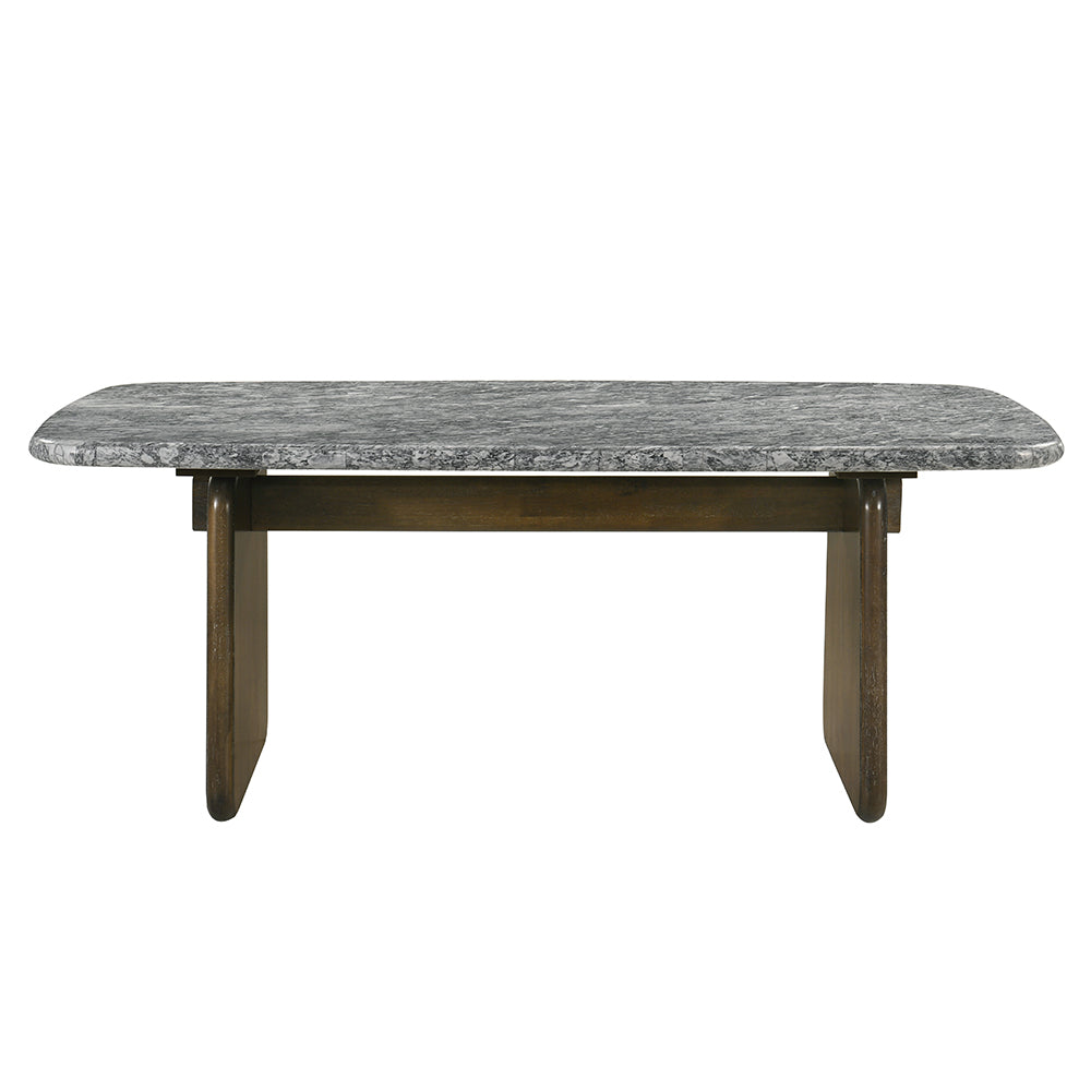 Dillon Dining Table w/Natural Marble Top
