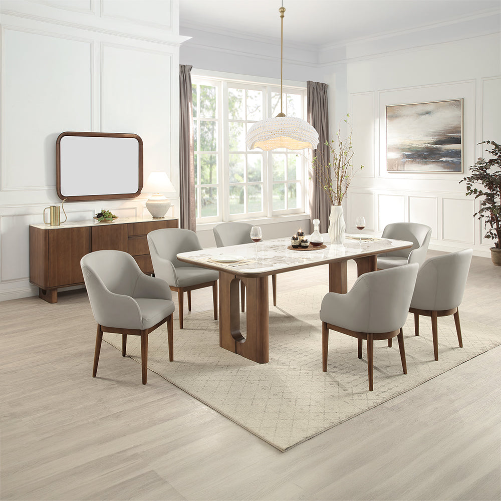 Harvey Dining Table w/Ceramic Top