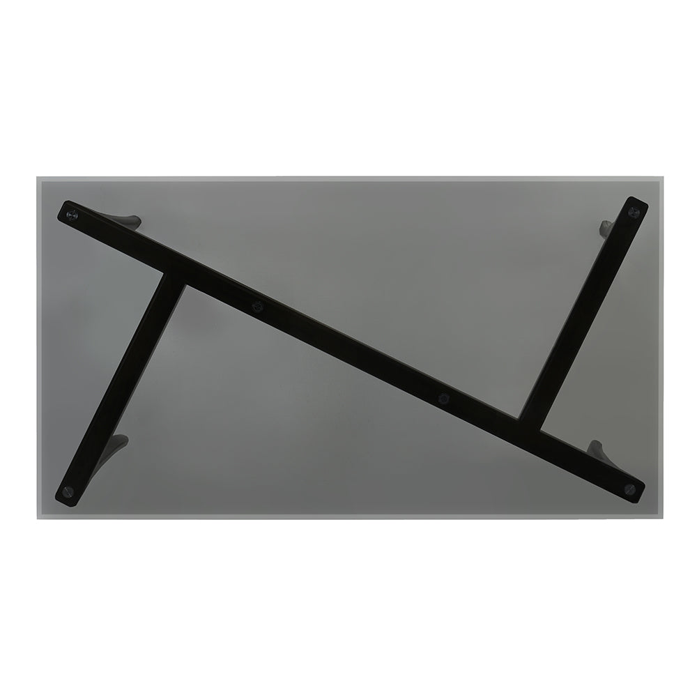 Danzel Dining Table w/Glasss Top