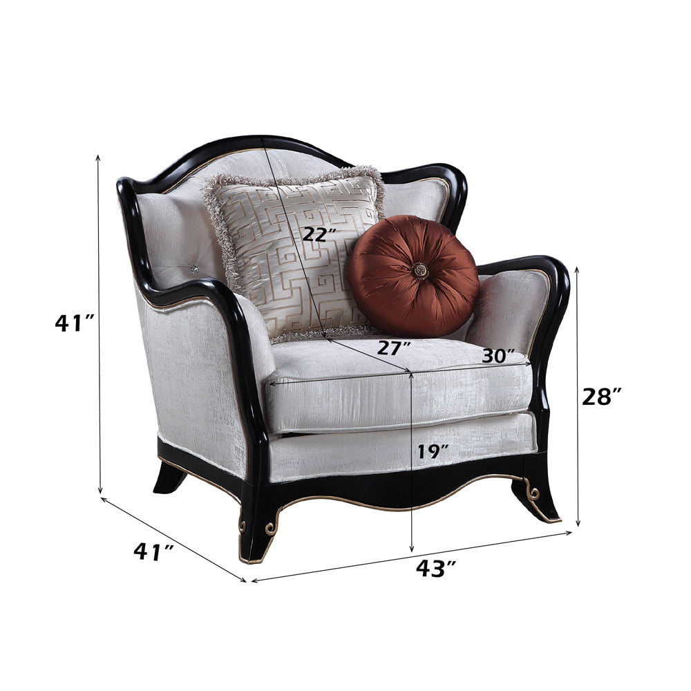 Nurmive Chair w/2 Pillows