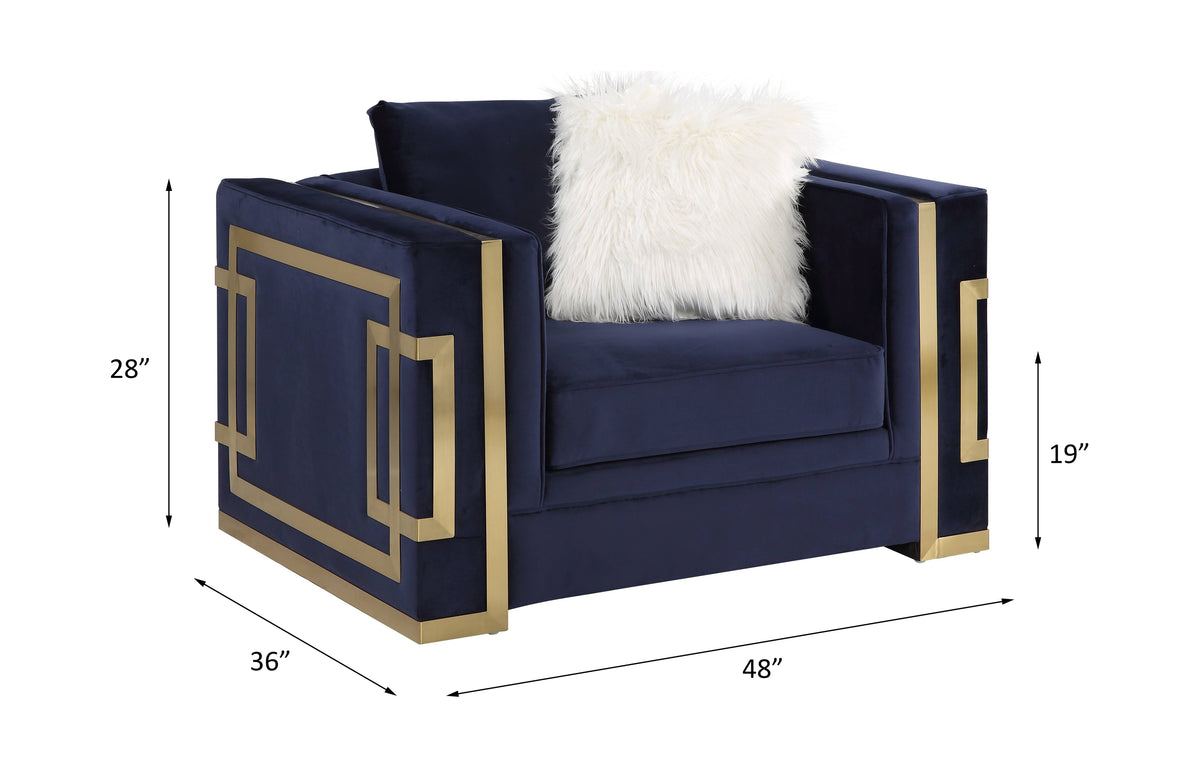 Virrux Chair w/2 Pillows