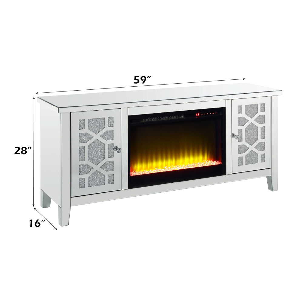 Noralie TV Stand w/Fireplace