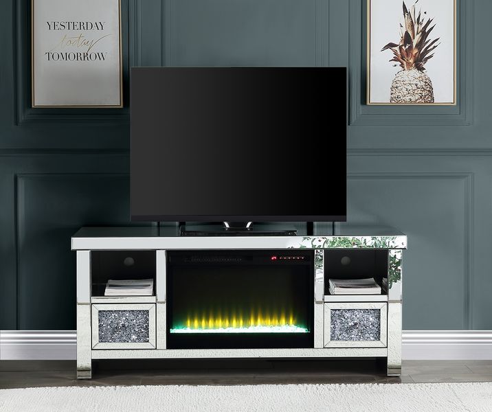 Noralie TV Stand w/Fireplace