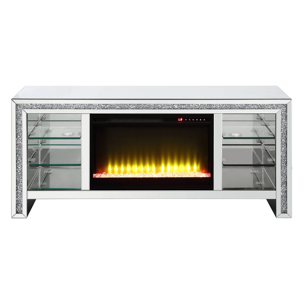 Noralie TV Stand w/Fireplace & LED