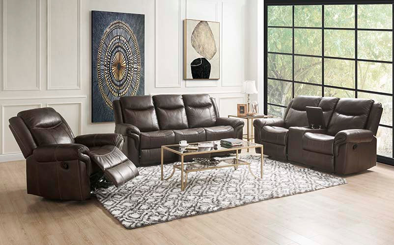Lydia Motion Loveseat w/USB Port & Console