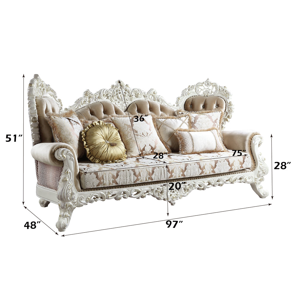 Vanaheim Sofa w/7 Pillows