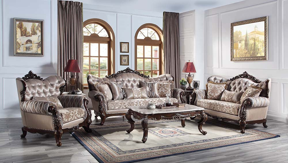 Benbek Sofa w/5 Pillows