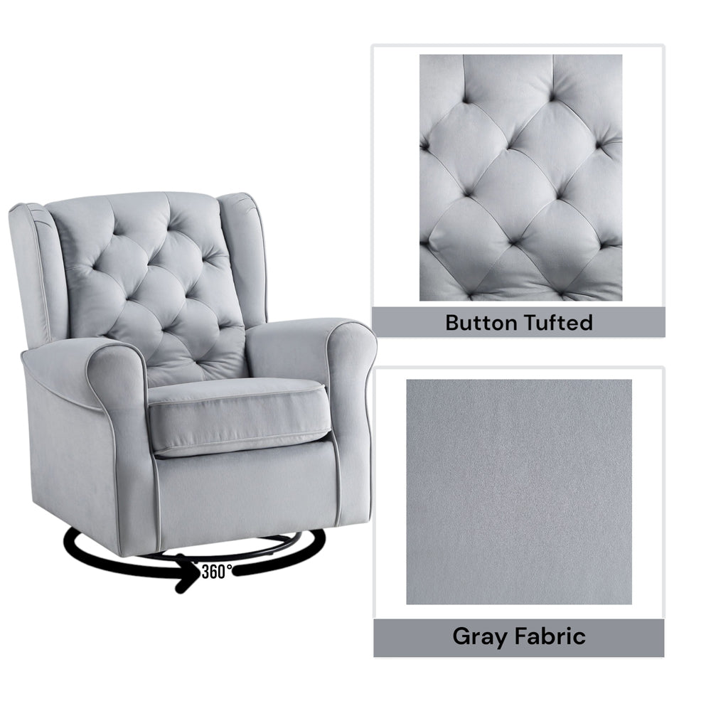 Zeger Accent Chair w/Swivel