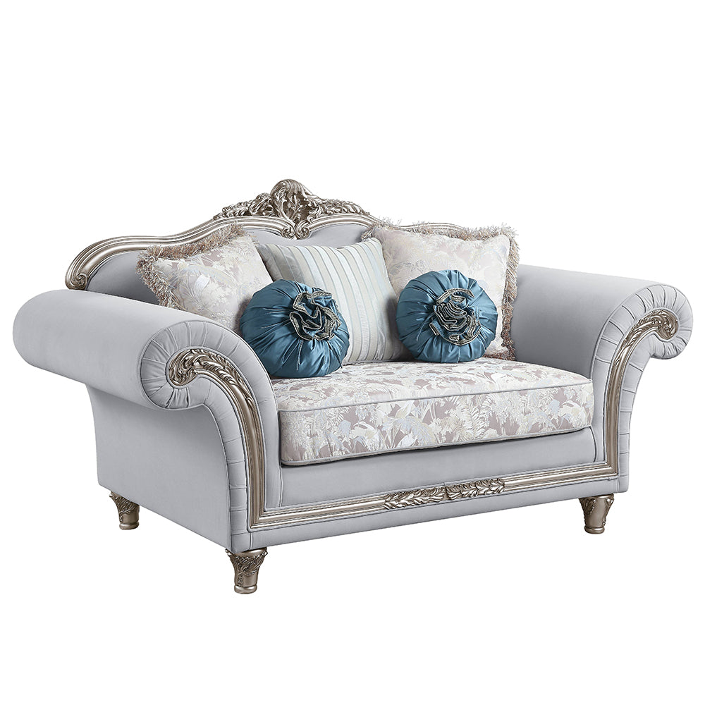 Pelumi Loveseat w/5 Pillows