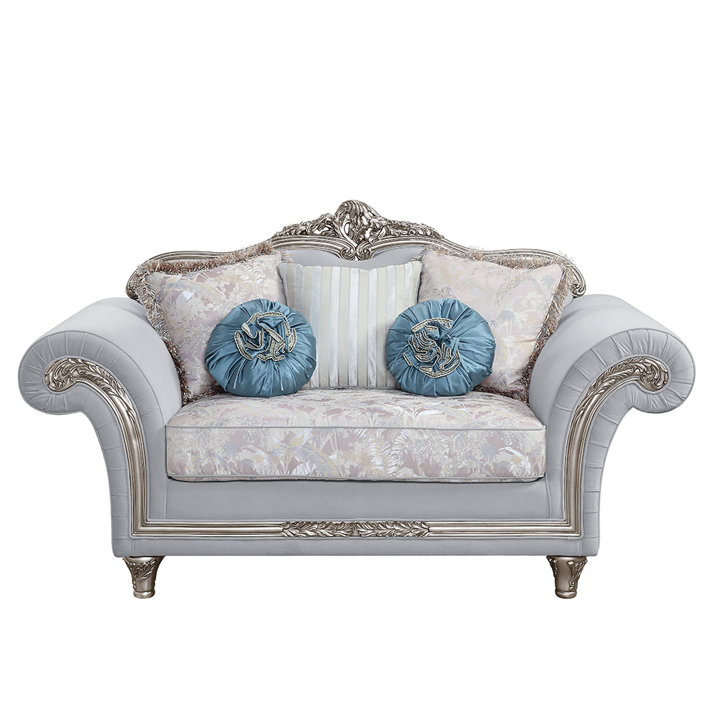 Pelumi Loveseat w/5 Pillows