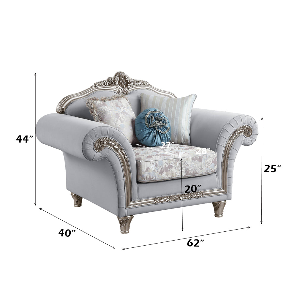Pelumi Chair w/3 Pillows