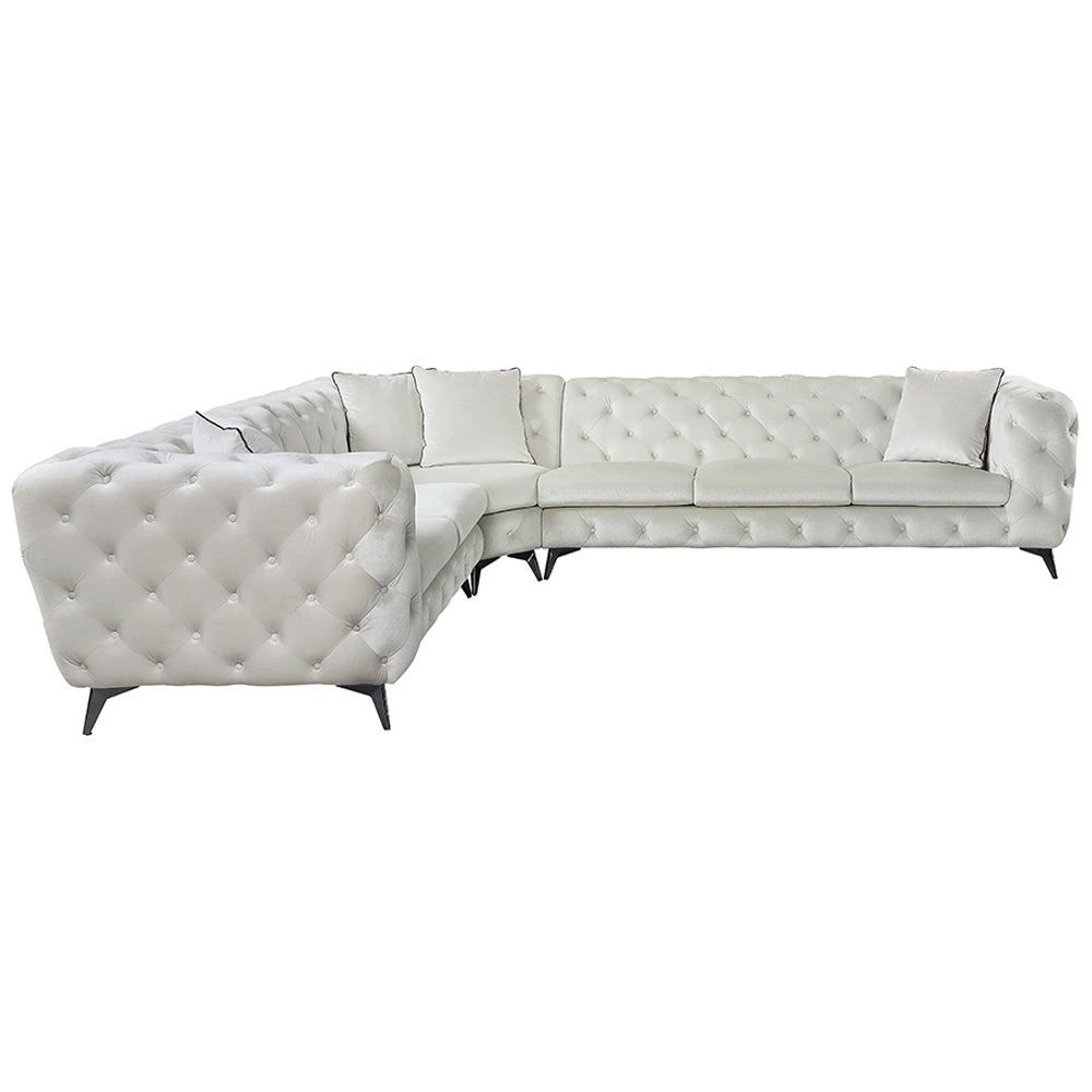 Atronia Sectional Sofa w/4 Pillows