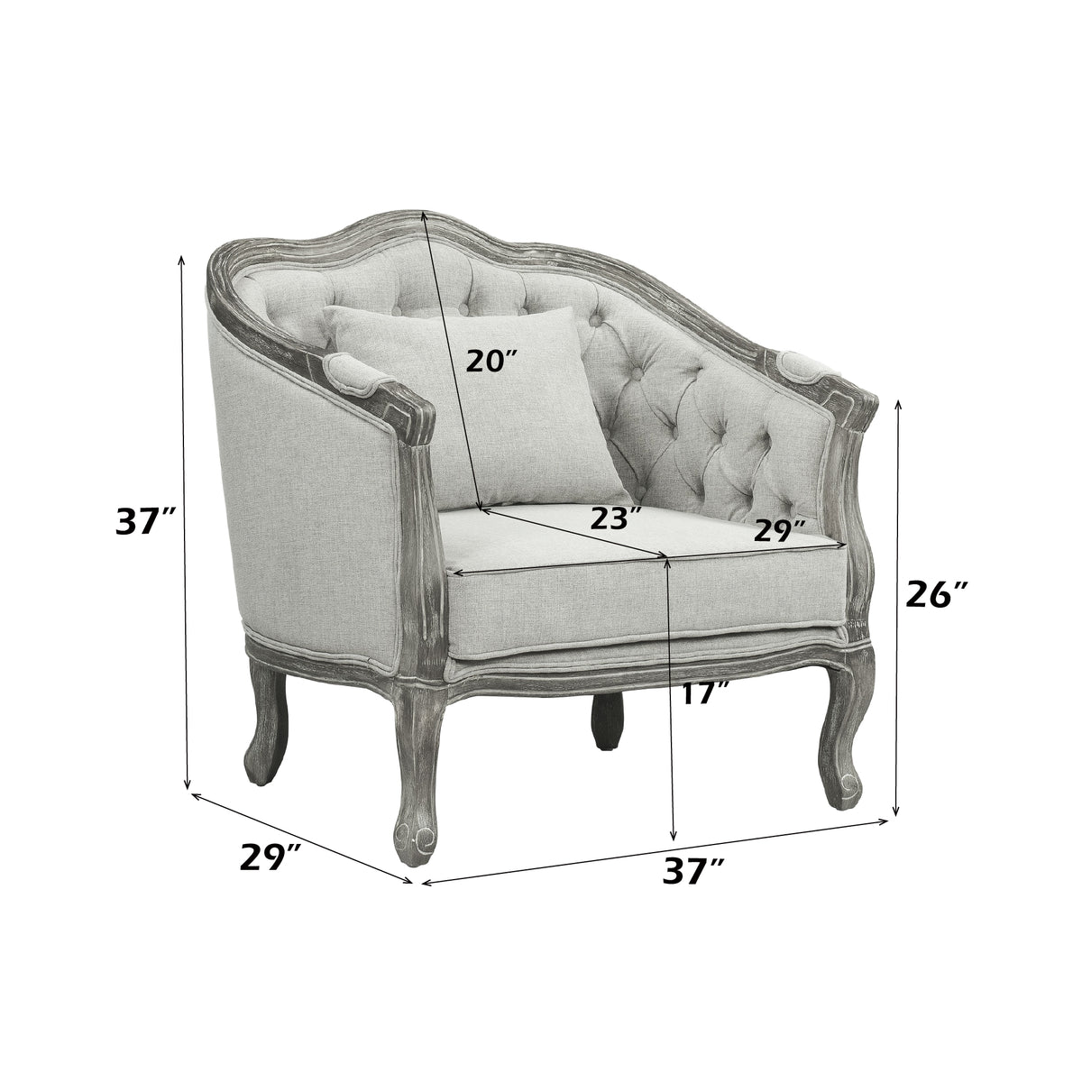 Samael Chair w/Pillow