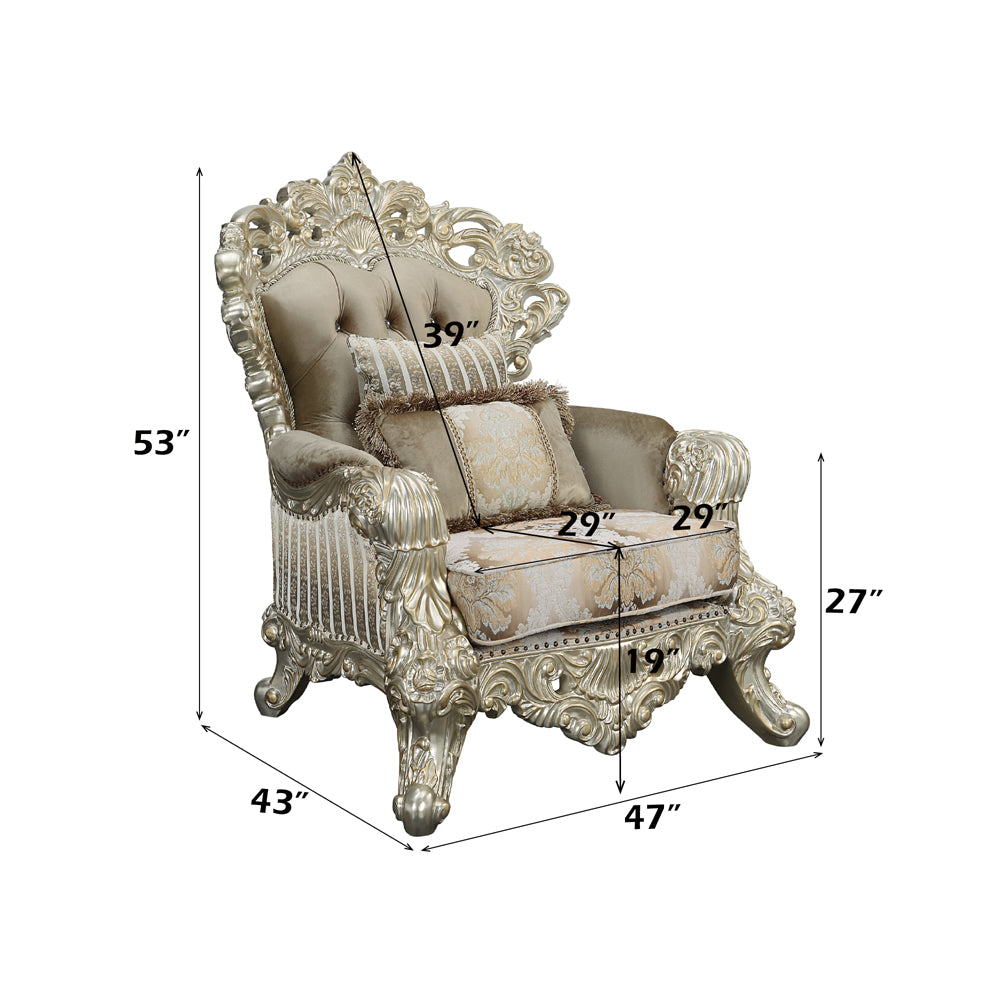 Sorina Chair w/2 Pillows